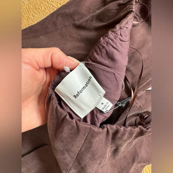 🍂NWT Reformation Alistair Halterneck Button-Up Vest - Picture 11 of 13